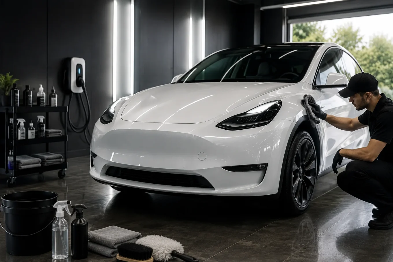 CAR DETAILING FOR ELECTRIC VEHICLES THE COMPLETE GUIDE